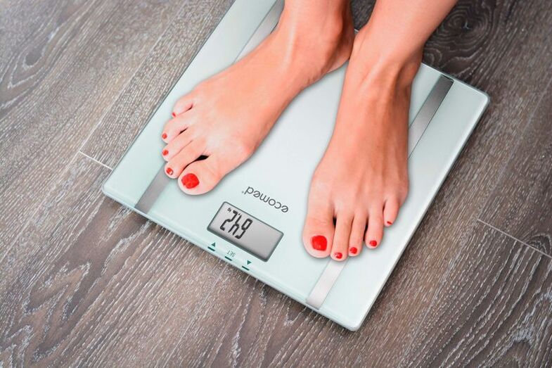 Controllo del peso sulla dieta Ducan
